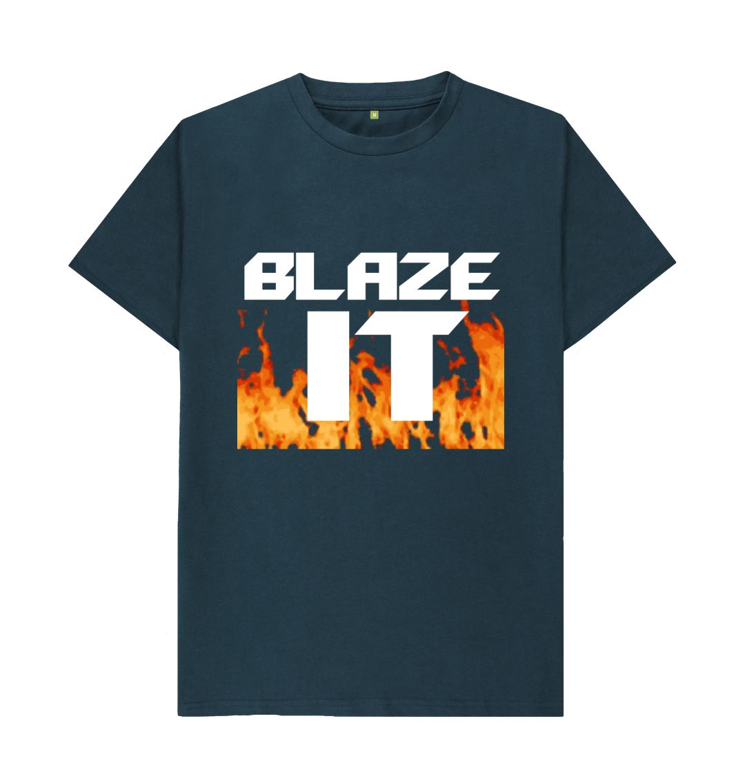 Denim Blue BLAZE IT - Unisex Tee